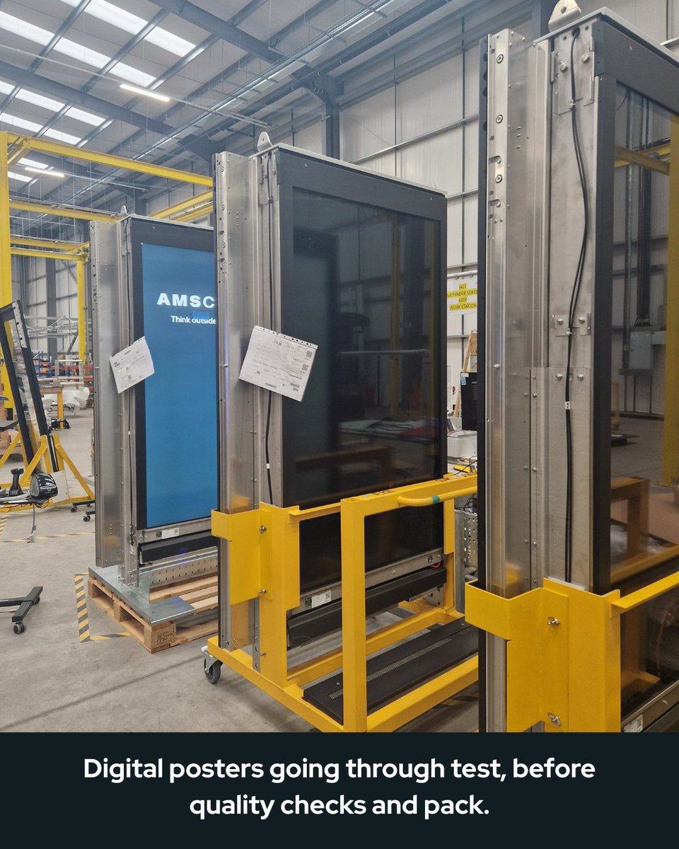Amscreen's tweet image. Happy Friday! Take a look at some of our work from this week
bit.ly/3TICHfz
#staffappreciation #dooh #amscreen @Bauermedia