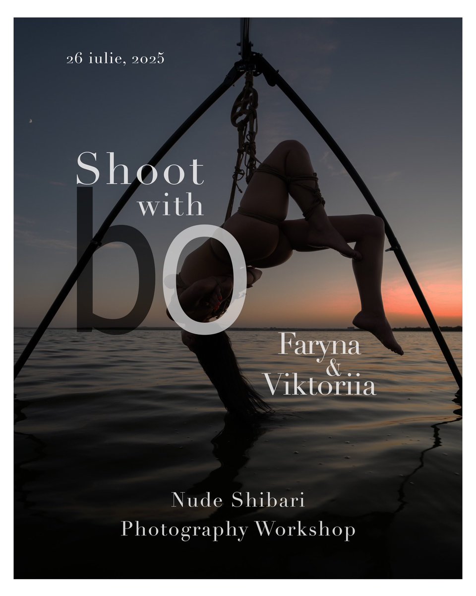 BoPhotographs's tweet image. July 26th - photography workshop & shibari in nature. Bucharest, Romania. DM for details.