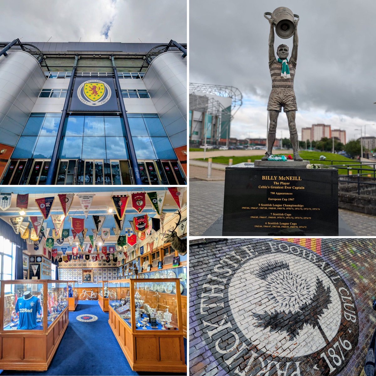 A great couple of days spent in Glasgow this week, a city steeped in football history ⚽️🏴󠁧󠁢󠁳󠁣󠁴󠁿👍