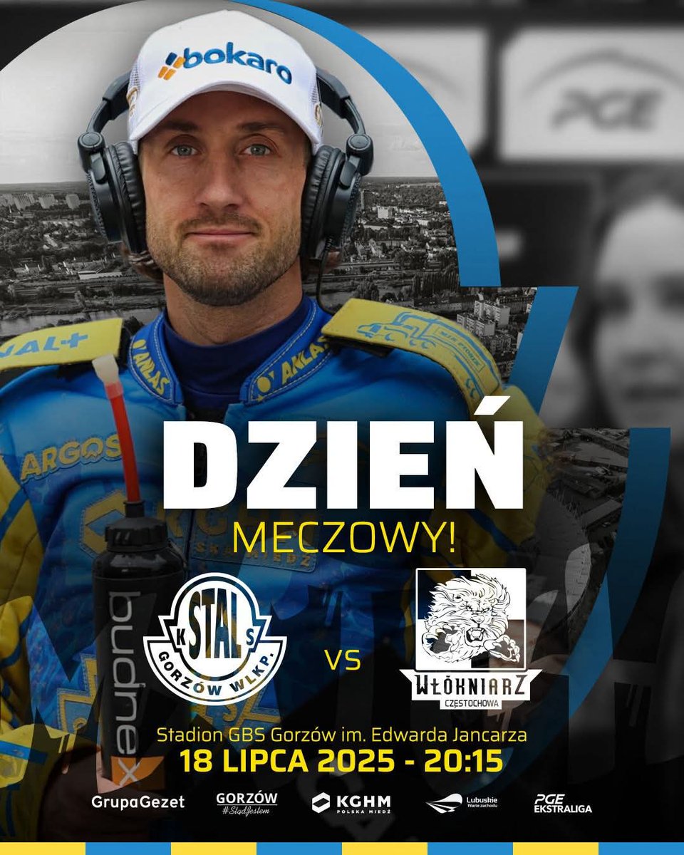 Dziś pojedynek Gezet Stal Gorzów - Krono-Plast Włókniarz Częstochowa  ❗💥🙂

Przy zakupie 2 biletów - 2 wejściówki gratis❗🎁

🆚 Krono-Plast Włókniarz Częstochowa 
📆 18 lipca (piątek)
⏰ 20:15
📌 Stadion GBS Gorzów im. E. Jancarza
📺 Eleven Sports

#STALeRAZEM #GORCZE