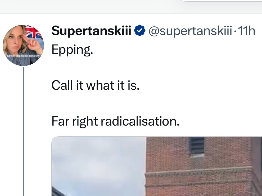jim8oy66's tweet photo. Can someone do me a favour and tell this vile chunky left wing socialist piece of shit that it is a rapist and pedo apologist… I’d tell it myself but it blocked me ages ago 👍 #Supertanker https://t.co/3wRU8UhGj8