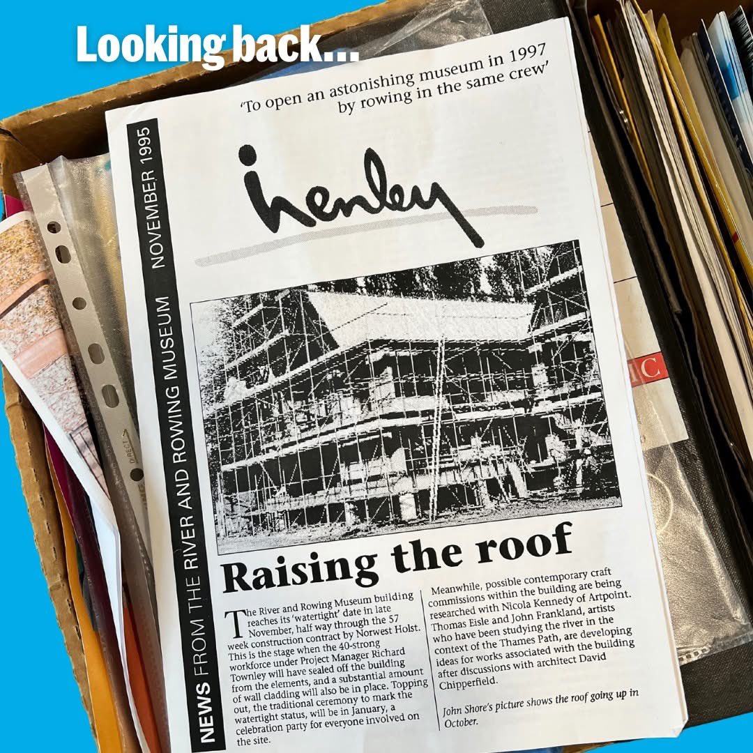 river_rowing's tweet image. This &apos;News from the River and Rowing Museum&apos;, dated November 1995, some three years ahead of our opening, is possibly one of the earliest updates we have.

What are your memories of those very early days?

#History #LookingBack #Museum