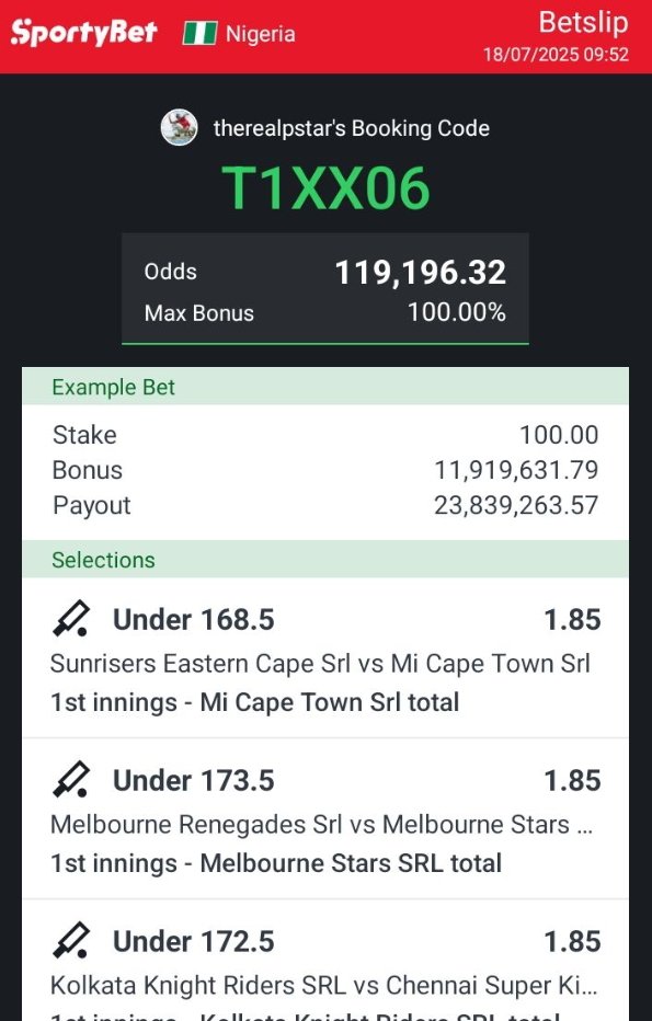pstar___'s tweet image. #Cricket 
Mega odds
🫴 T1XX06
#Edit #split