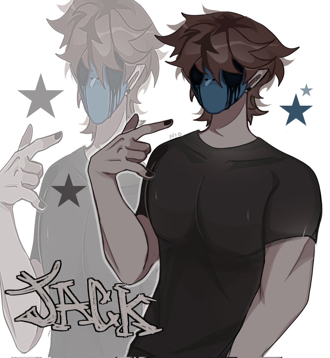nioquii's tweet image. un loquito #eyelessjack #creepypasta #creepypastafanart
