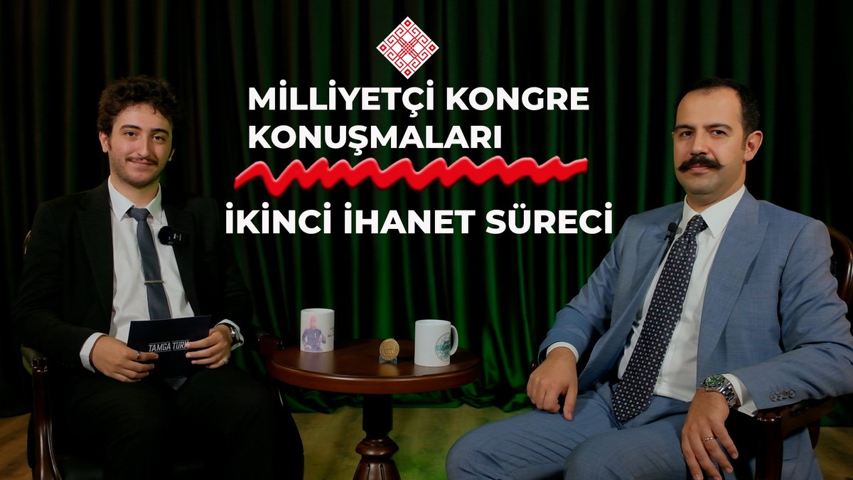 📢"MİLLİYETÇİ KONGRE KONUŞMALARI: İKİNCİ İHANET SÜRECİ" başlığı ile yayında! 
youtu.be/nxQ3BIAIdk8
📌"Biz Türkiye'deki bütün antidemokratik uygulamalara rağmen demokratik teamülleri yaşatmak için mücadele etmeye devam edeceğiz!"

📌"Siyasal İslamcıların ideolojik olarak ulus