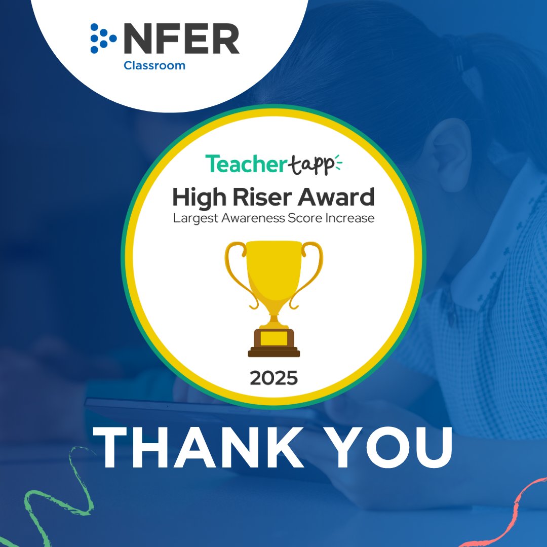 NFER Classroom (@nferclassroom) on Twitter photo Wonderful to receive these awards from <a href="/TeacherTapp/">Teacher Tapp</a> - we are so proud that more and more of the teacher community are aware of us and would recommend our insights to others! ๐
#classroomideas #educationinspiration #edtechtools Wonderful to receive these awards from <a href="/TeacherTapp/">Teacher Tapp</a> - we are so proud that more and more of the teacher community are aware of us and would recommend our insights to others! ๐
#classroomideas #educationinspiration #edtechtools