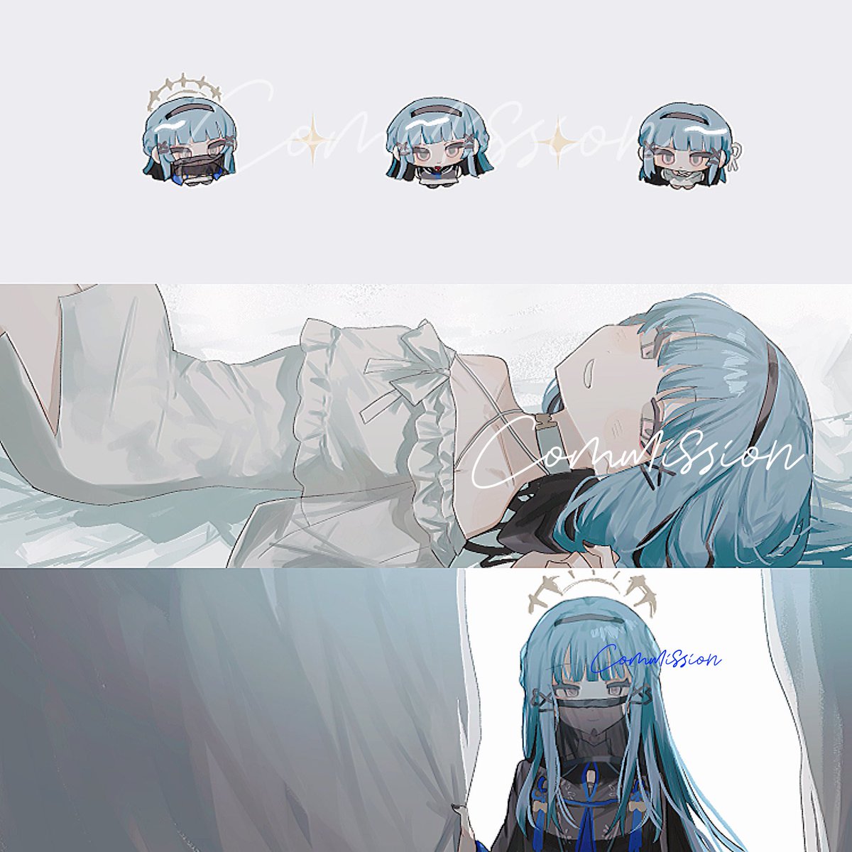 _IRIRARY's tweet image. たまに頂くヘッダー詰め合わせskeb、たのしい