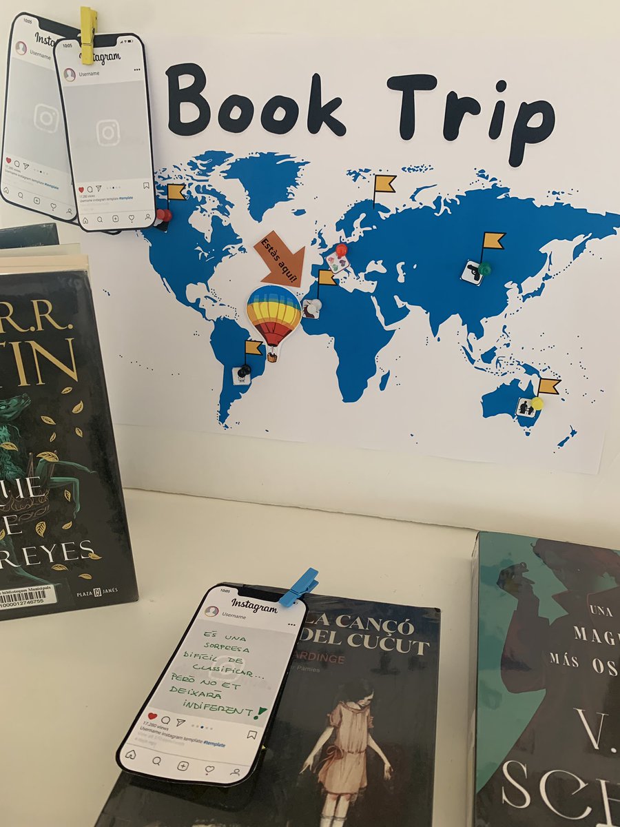 BibliotecaVicPB's tweet photo. ✈️ Tercera parada
📍 Literatura fantàstica

Us animeu a continuar el #booktrip amb nosaltres i a deixar-nos la vostra experiència i comentari en un post? 

Trobareu les recomanacions a la primera planta! 

#magradallegir @vic_cultura @bibliotequesXBM https://t.co/9HEqk45R9t