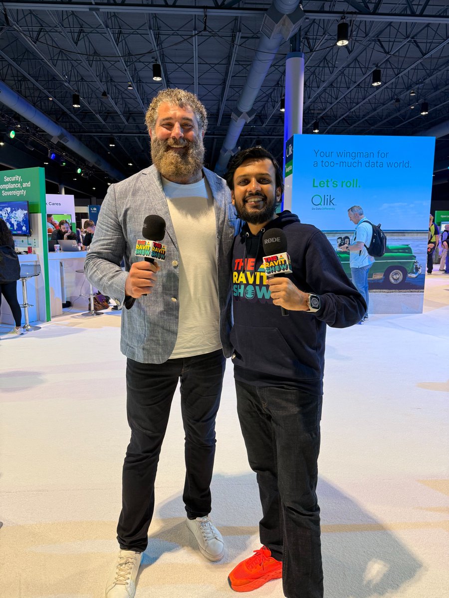 RavitJain's tweet image. Listen to The Ravit Show on Spotify for Creators open.spotify.com/episode/7Mbj5r…
@qlik @Qlik_UK