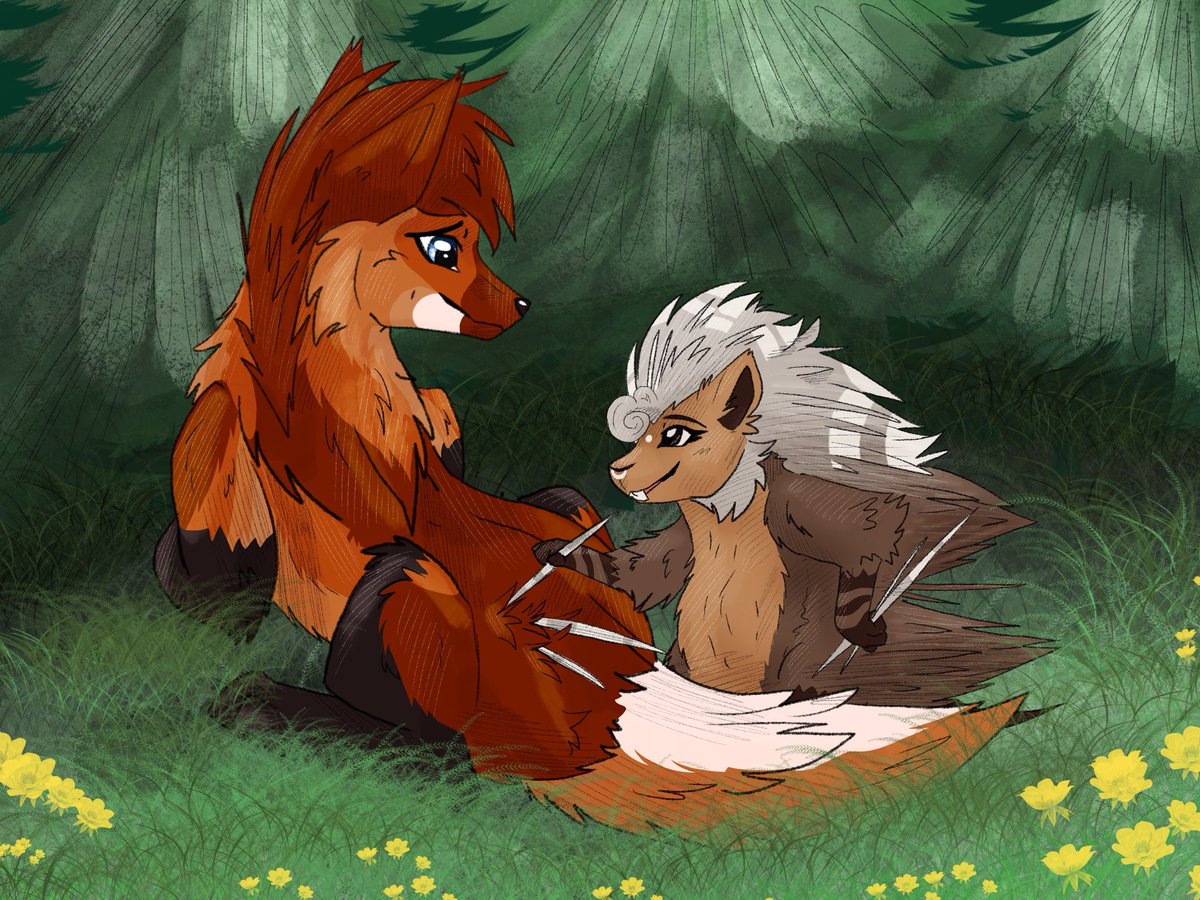 RedMoonHawk's tweet image. Opening one full body commission like this for 1️⃣0️⃣0️⃣💲
Pm if your interested