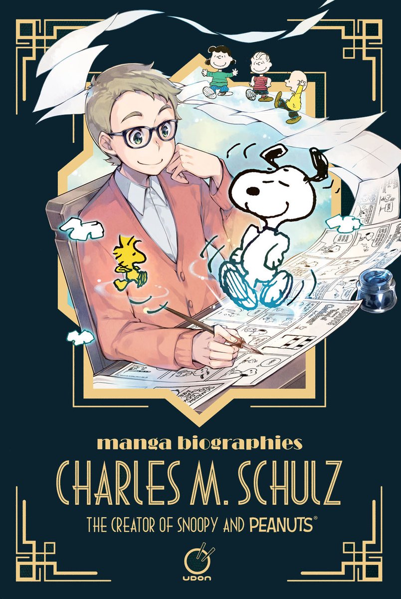 UdonEnt's tweet image. Something different for Friday! The good folks at @ALA_Booklist picked THREE of our titles for their "Top 10 Manga for Kids & Tweens!" booklistonline.com/products/98130… Manga Biographies: Charles Schultz, Giga Town, and Falling in Love with a Traveling Cat are available now!