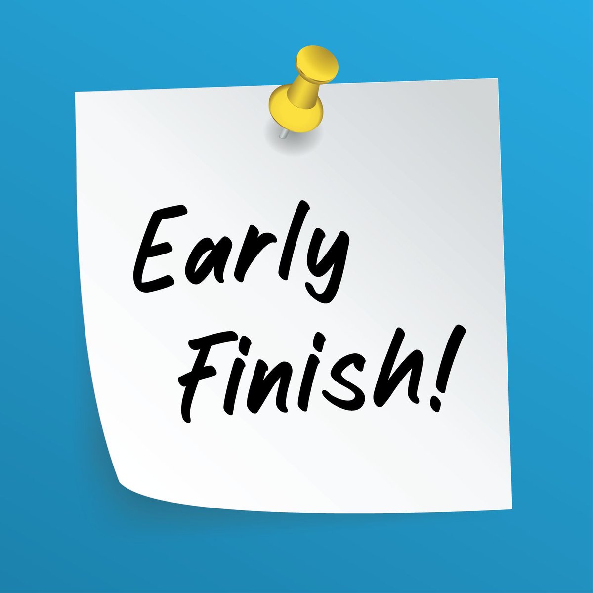 📢 REMINDER - Students will be finishing at 12.30pm today for the Summer holidays!