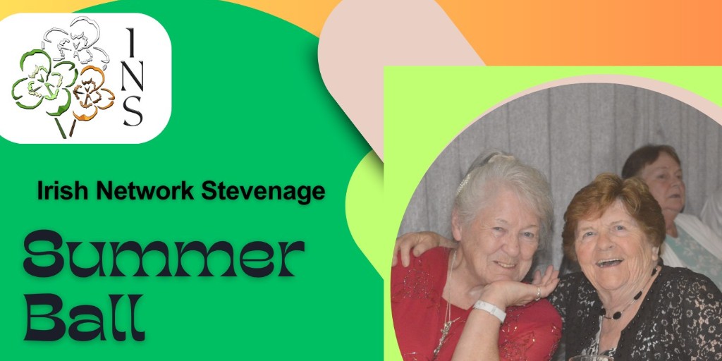 irishinbritain's tweet image. Tickets are selling fast for the Irish Network Stevenage Summer Ball with Frankie!☀️
Sat 26 July, 7.30-11pm at the Oval Community Centre
Email info@irishnetworkstevenage.org.uk or call 01438 725400 to get yours
No ticket, No entry!
irishnetworkstevenage.org.uk//index.php