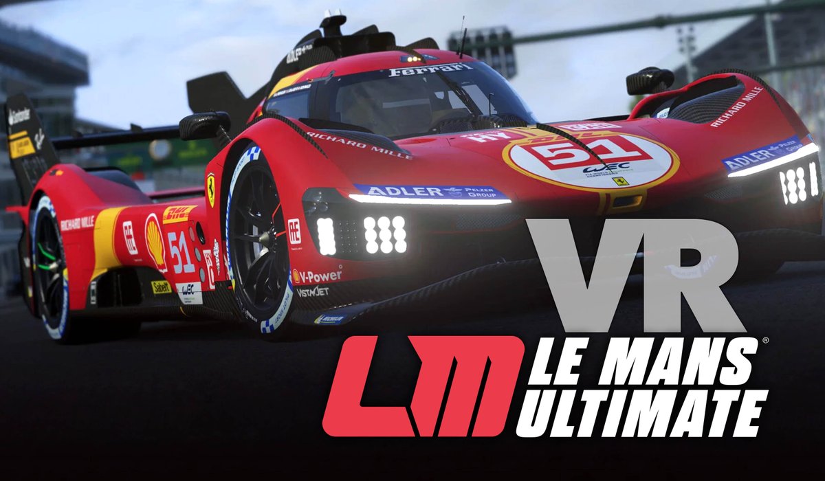 virtualgo34's tweet image. 📣 Nouvelle Vidéo sur #youtube
LE MANS ULTIMATE VR 💥 On continue la Découverte en #VR sur #PIMAXCRYSTALLIGHT
🔴 youtube.com/watch?v=fMy0Wh…
#pimax #lemansultimate #lmu @pimaxofficial #simaracing