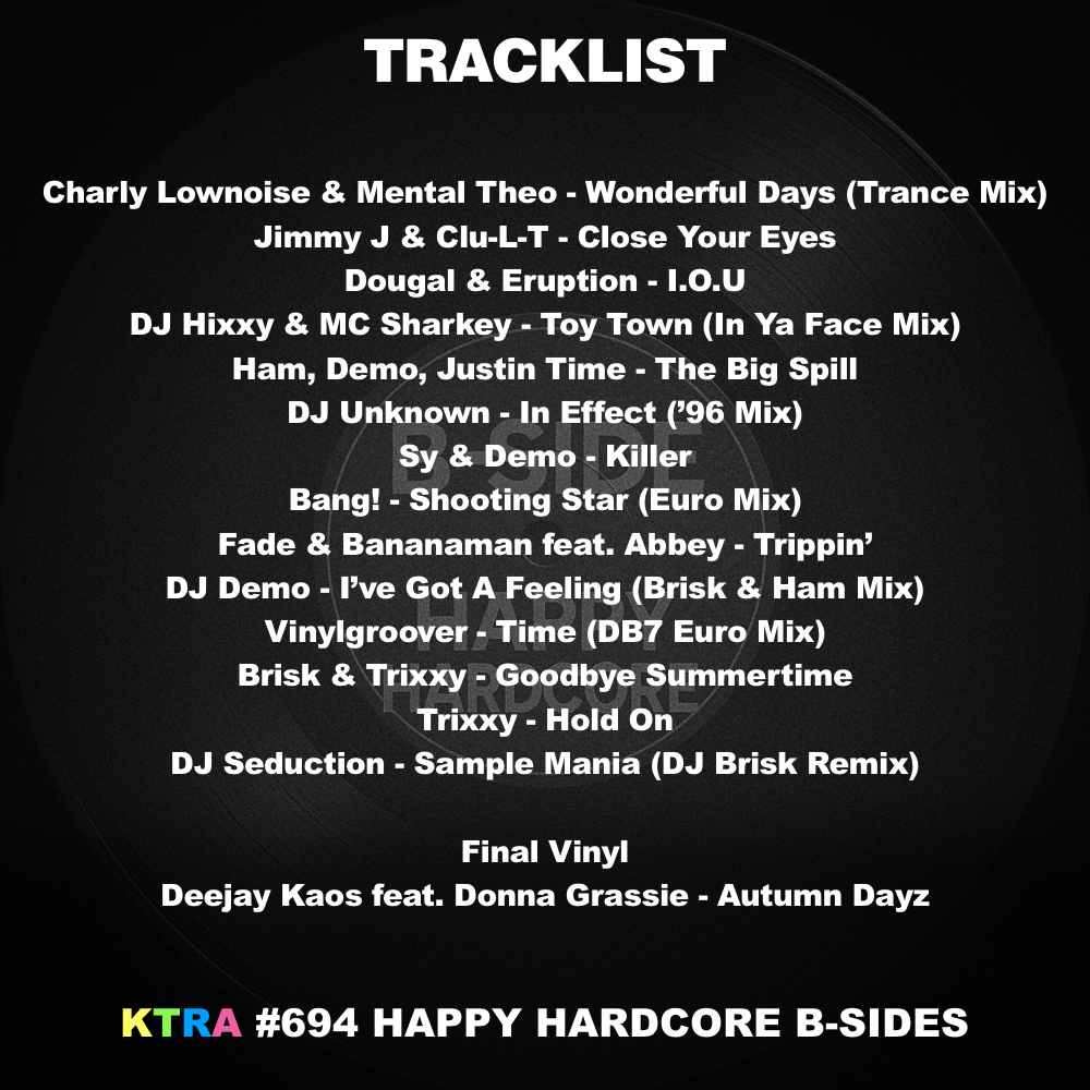 Kutski's tweet image. An hour is not long enough for this topic, but I crammed as many of my favourite happy hardcore B-sides into this super fun alternative anthem mix! keepingtheravealive.com/podcast/episod…