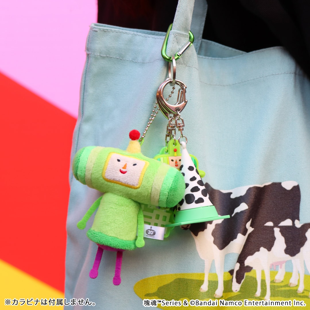 natalie_store's tweet image. 【#塊魂】
塊魂20周年を記念した、初代「塊魂」デザインの王子のヌイグルミキーホルダーです。
手のひらに収まるサイズで、お部屋に飾ることはもちろん、付属のボールチェーンでバッグなどに付けて持ち歩くこともできます。
▼ご購入はこちら
store.natalie.mu/smartphone/det…
#katamari