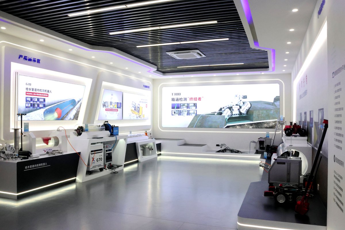 EasySight2010's tweet photo. A Look Inside Our Engineered World @ Zhongyi IoT HQ.​​
Where advanced pipe inspection, trenchless rehab &amp; digital O&amp;M solutions take shape. Global results: 2000+ km cured | 4000+ robots active | Serving 50+ countries.
#EasySight  #TrenchlessTech #SewerRehab #CIPP #Chinatech https://t.co/26G8OiTLa2