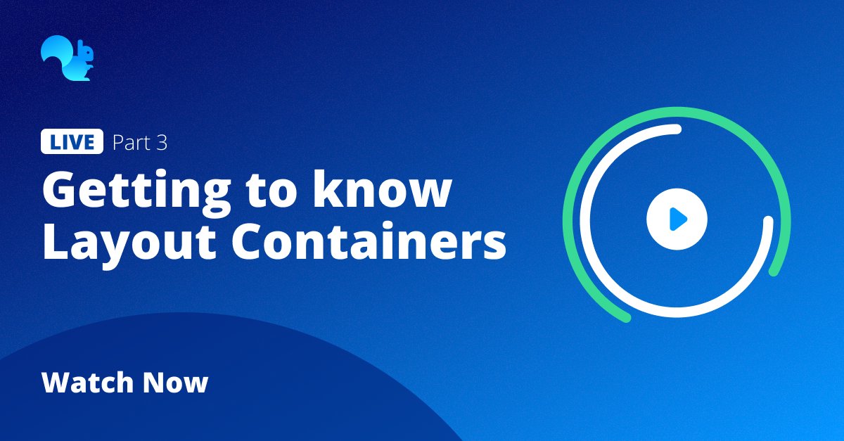 The final Layout Containers demo is live! Level up your skills and learn to build responsive apps and menus with ease. Watch now tinyurl.com/3nzt97s4
#NoCode #AppBuilding #ResponsiveApps #LayoutContainers