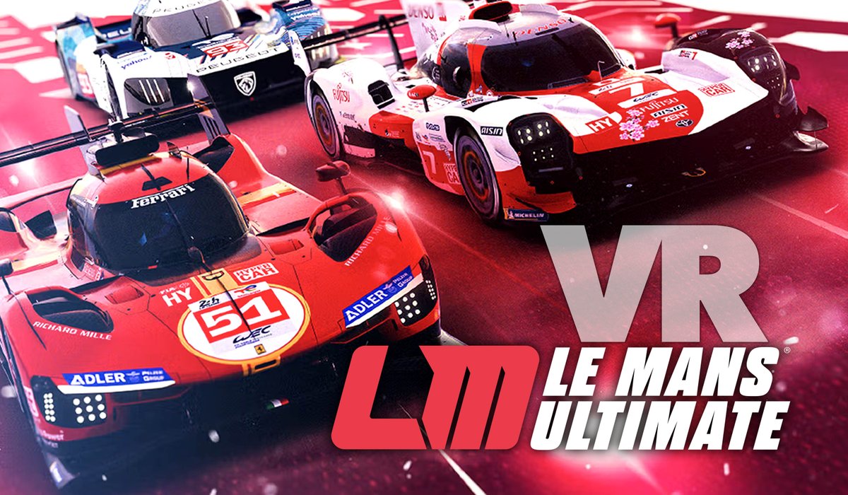 virtualgo34's tweet image. 📣 Nouvelle Vidéo sur #youtube
LE MANS ULTIMATE VR 💥 Le Noob prend le volant dans #LMU en #PCVR
🔴 youtube.com/watch?v=7vOuTK…