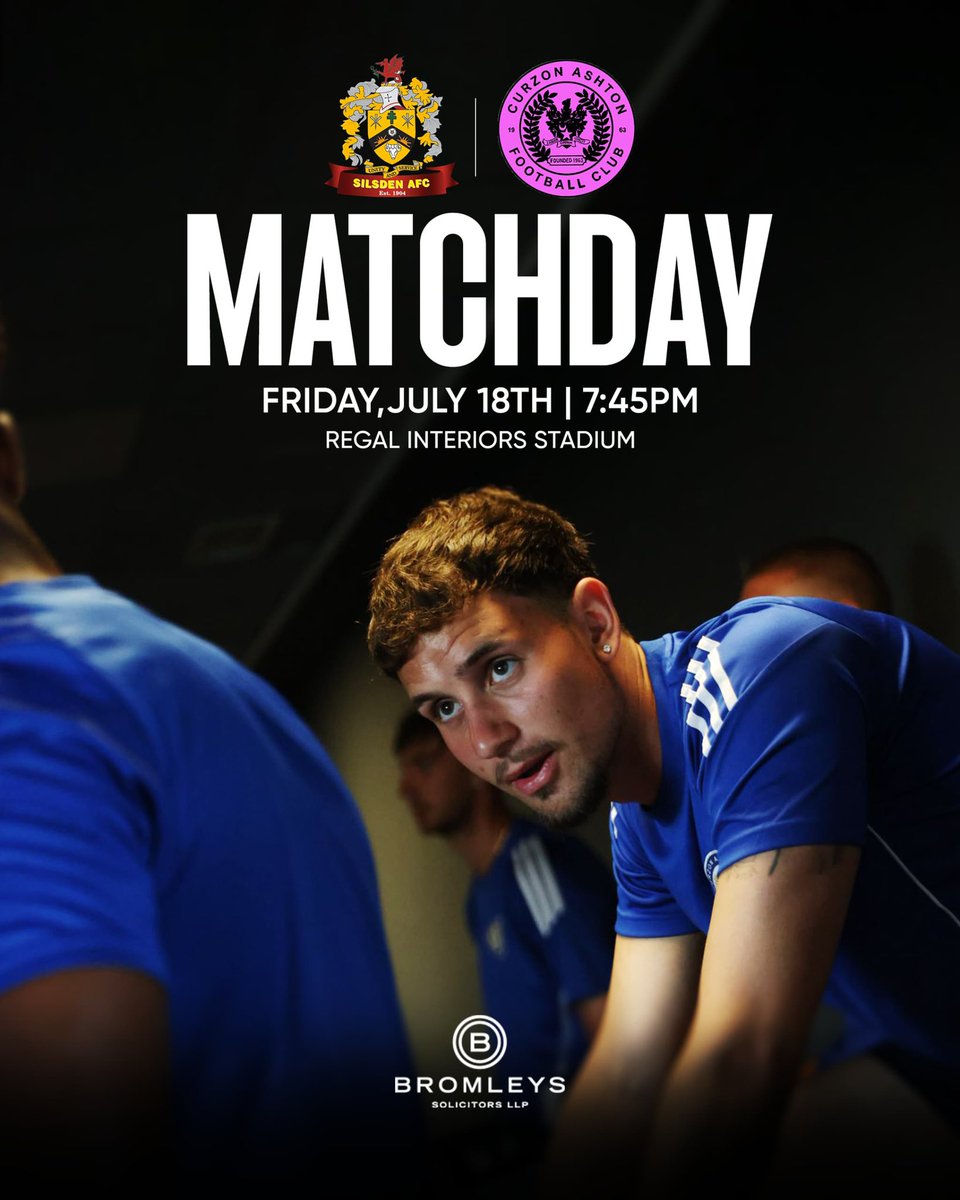 𝗠𝗔𝗧𝗖𝗛𝗗𝗔𝗬 ⚽️

We are back in action this evening when we travel to the Regal Interiors Stadium. 

🆚 <a href="/SilsdenAFC/">Silsden AFC (C)</a> 
⏰ 19:45
🎟️ £6 adults, £3 concessions, U16s free

#UTN | #TheNash