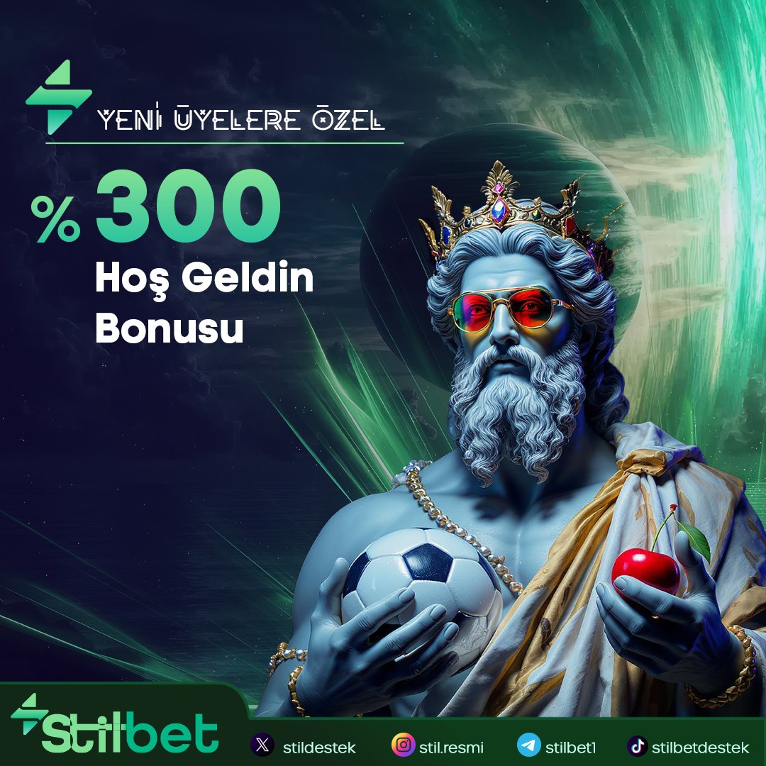 HOŞ GELDİN BONUSU!!!

% 3️⃣0️⃣0️⃣  Hoş geldin Bonusu, Yeni Üyelere Özel Sadece Stilbet'te!!

💰 Yepyeni Bonuslarımızla, Kazandırmaya Devam Ediyoruz.

🔥Stilbet İle Herzaman Öndesin🔥

🔗 Stilgir.com