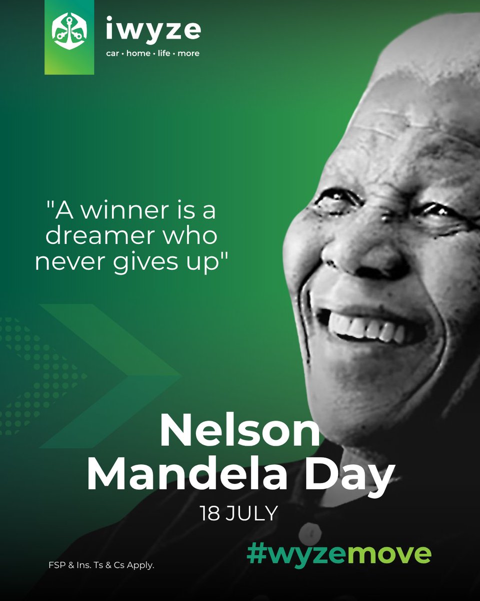 May his words inspire us all to hold onto our dreams, no matter the challenges life brings. Keep dreaming, keep striving, and keep winning. #NelsonMandelaDay