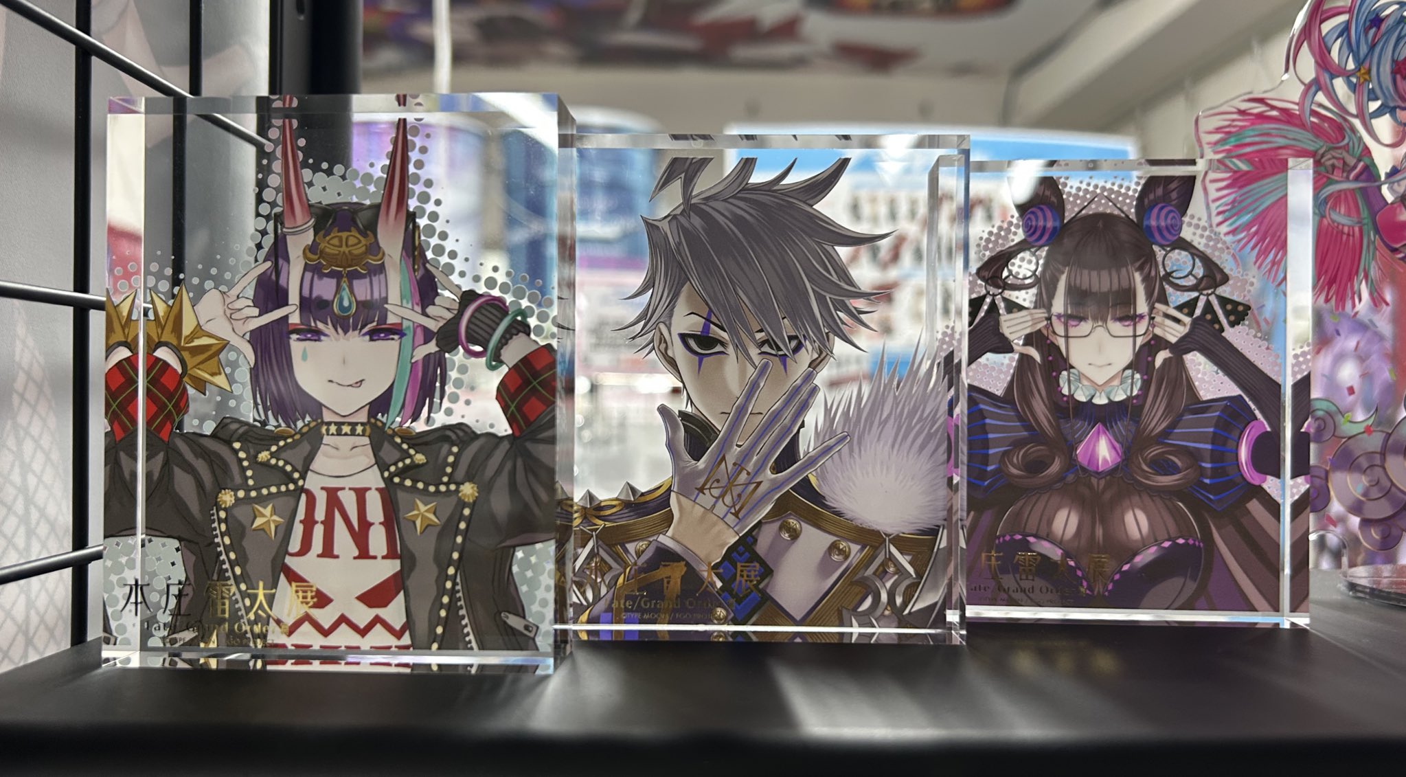 本庄雷太 FGO Fate ジェームズ・モリアーティ きらきら缶バッジ 2種 本庄雷太展 FGO きらきら缶バッジ ジェームズ・モリアーティ