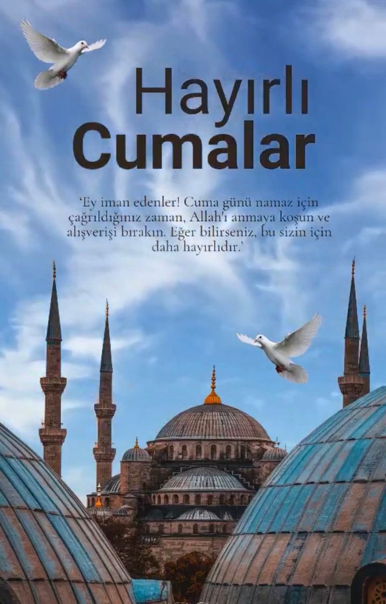 Cumanız Mübarek Olsun…🌹