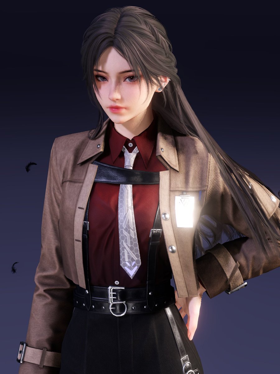 aokeysss's tweet image. i exchanged my sanity for this outfit.. is it worth it? honestly i’m not sure but she looks so badass here