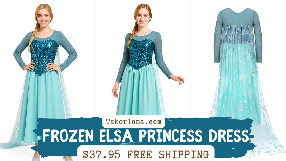takerlama's tweet image. ❄️#Takerlama Feeling regal and ready to slay the day in my new Elsa cosplay!
👠Link: takerlama.com/products/elsa-…
👑Aliexpress Link: aliexpress.com/item/100500701…
#Frozen #Cosplay #elsa #Princessdress #frozen2 #SnowQueen