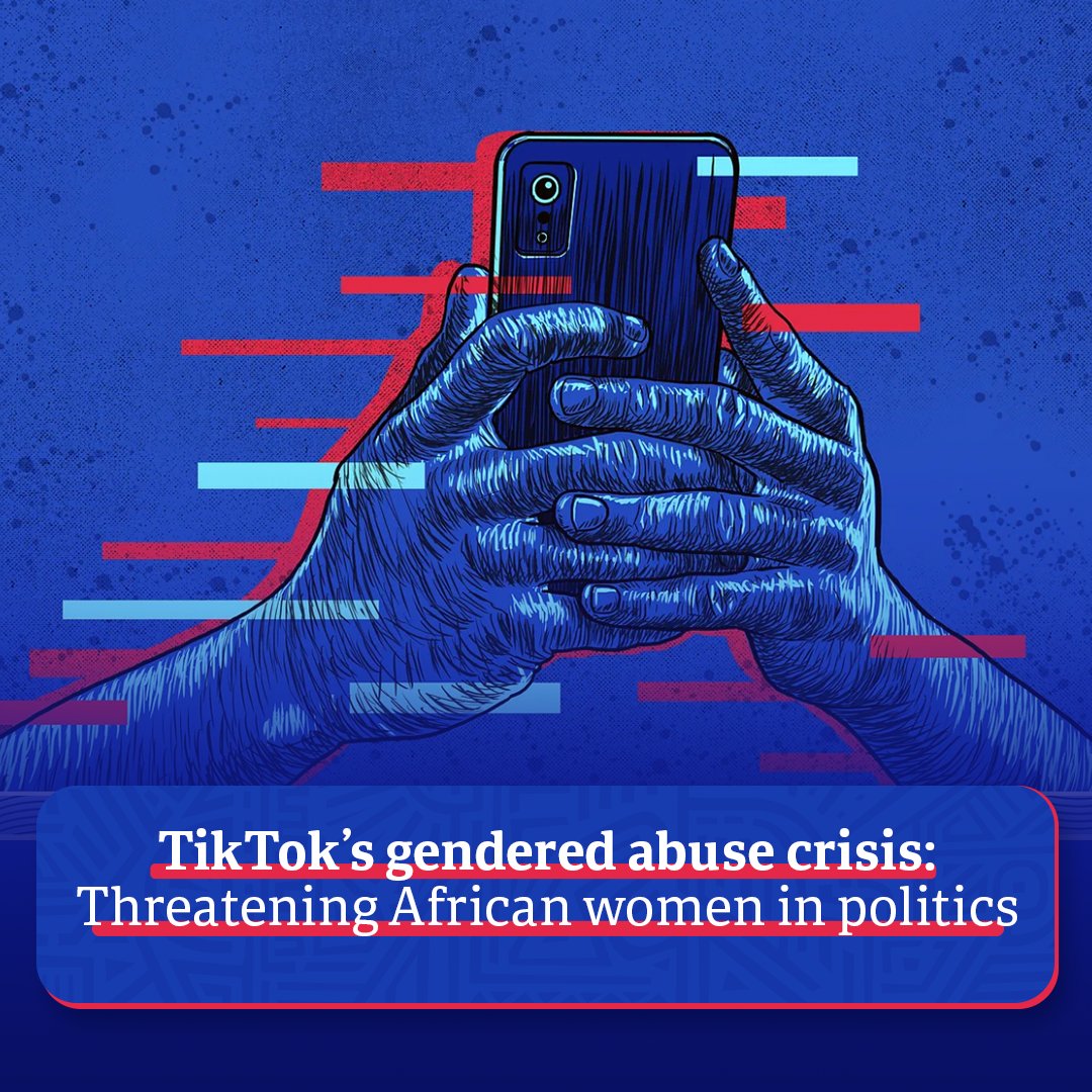 Code4Africa's tweet image. #TikTok is failing women in politics.
A new ISD report reveals how harassment, algorithmic bias, and disinfo are driving women and gender minorities offline and out of democratic spaces across Africa, Europe, and beyond.
💡 Read the ADDO summary: bit.ly/44RzmQq