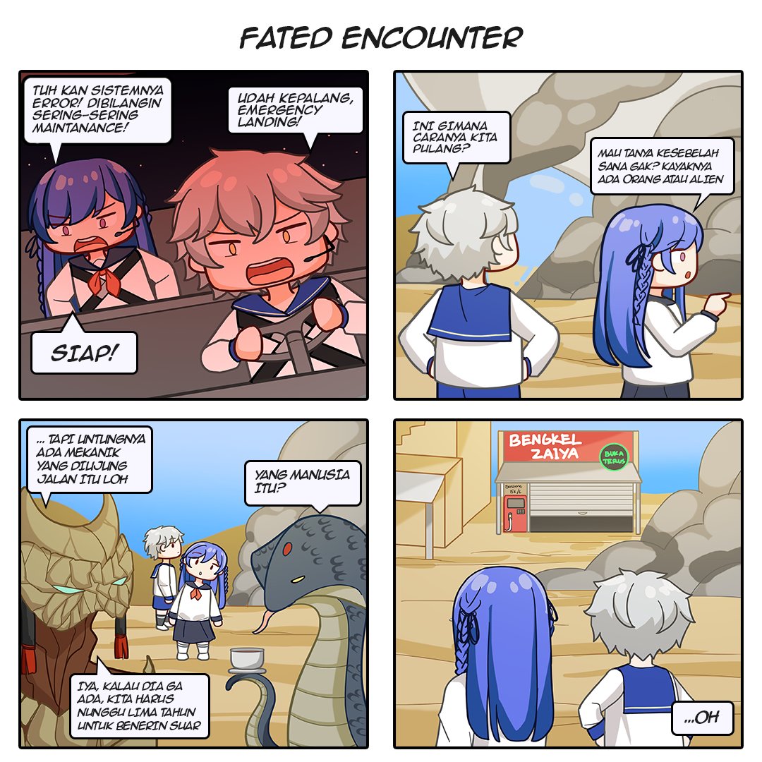 Di awal kekacauan yang terjadi di situ awal mula harapan baru terjadi.

#FallingStar #VTuber #VTuberID #ShineTogether #ComicFSProject