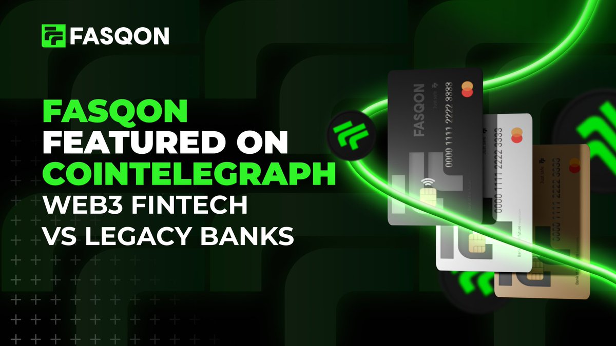 🚨 Legacy banks are failing the new generation of entrepreneurs. Outdated  rails, frozen accounts, and complex compliance are still the norm — killing  deals before they start. Enter @Fasqon. We just got