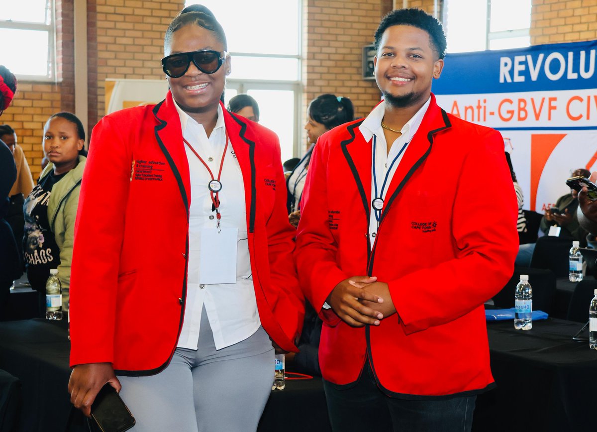 HigherEduGovZA's tweet photo. The programme aims to enhance the leadership skills of student leaders within the TVET college sector, while also providing a platform for engagement between the Department and student leaders on key policy and systemic issues.
#StudentLeadership2025
#SATVETSA
#SRCInduction https://t.co/1t0OOfkq8U
