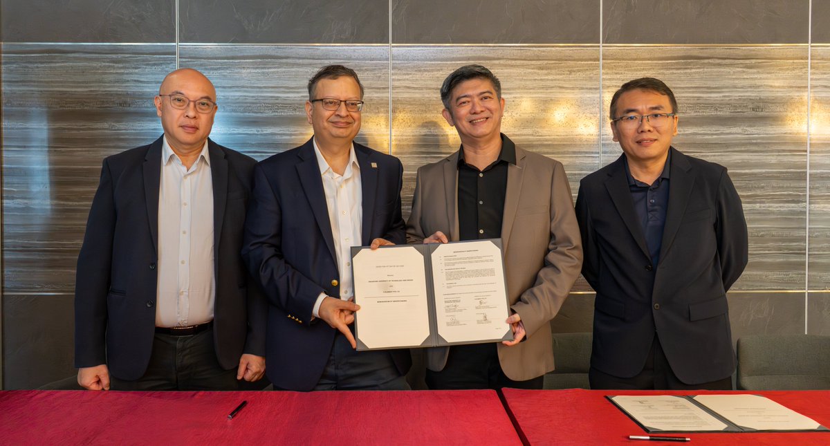 sutdsg's tweet image. 🤝 Advancing the Future with Digital Twin Technology!

SUTD and G Element have signed an MOU to push the boundaries of 3D digital twin innovation through joint research, talent development, and industry collaboration!

#SUTD #SUTDLeap #SUTDDesignAI #GElement #DigitalTwin