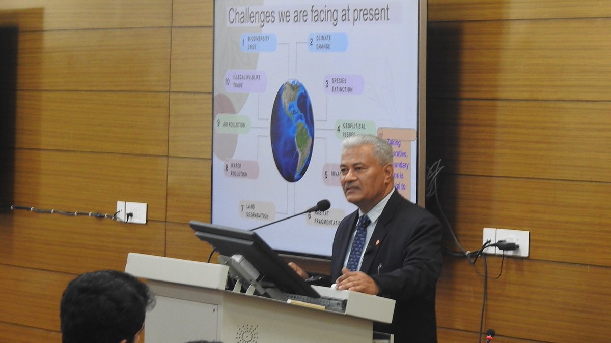 IBCA_official's tweet image. Dr @SPYadavIFS, Director General, IBCA, delivered an insightful address on 'International Big Cat Alliance-Securing the Global Future of Big Cats: Conservation, Preservation, Protection' to Indian Forest Service Probationers at @IGNFA_GoI on 17th July 2025.
The session…