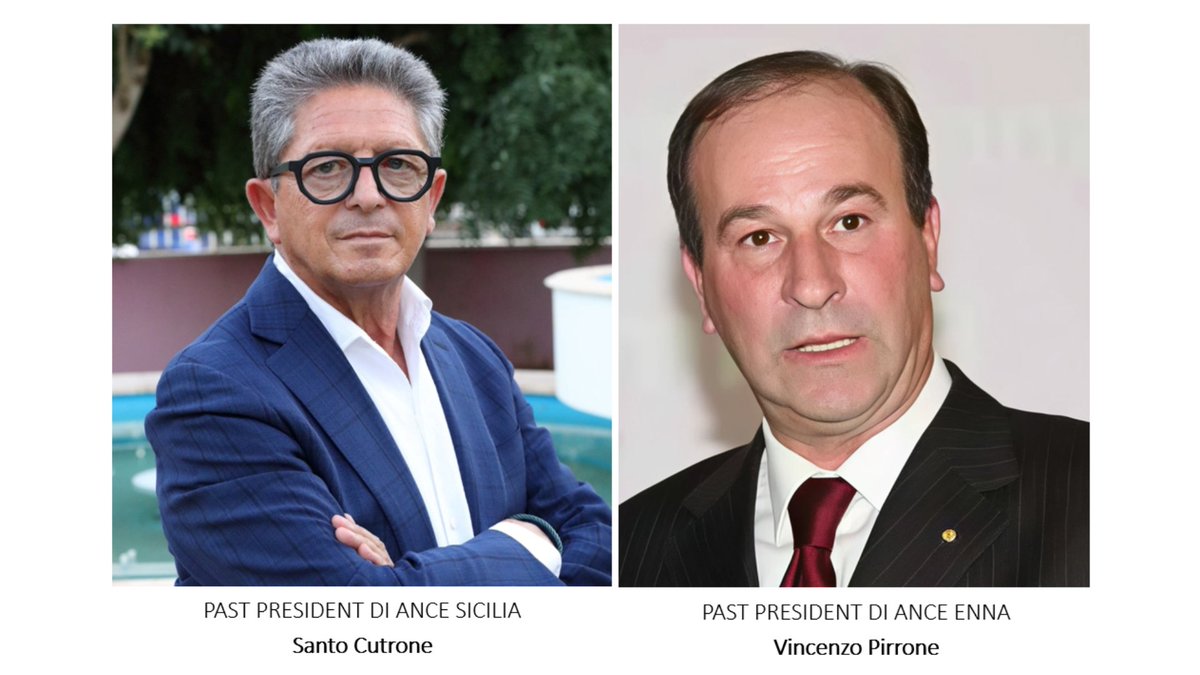 Santo Cutrone e Vincenzo Pirrone eletti a Presidente del Collegio dei Garanti Contabili e Proboviro di ANCE Nazionale

sicilia.ance.it/2025/07/18/san…