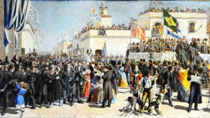 GuidoManiniRios's tweet image. Tras años de lucha y mucha sangre derramada, el 18 de julio de 1830 los orientales le decían al mundo que querían vivir según su voluntad, sin interferencia extranjera, jurando su primera Constitución.
Nuestro mejor homenaje hoy es cumplir y hacer cumplir lo establecido en…