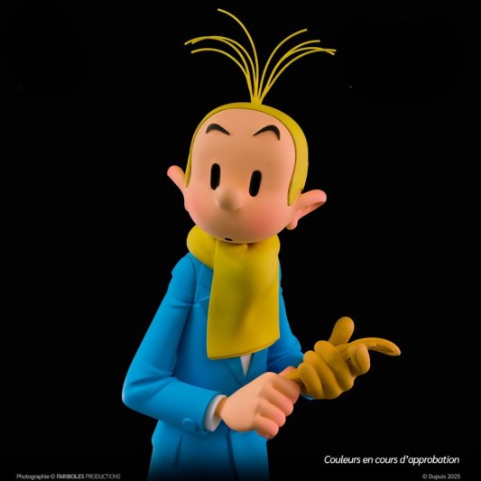 mortimer_blake's tweet image. Spirou ➡️ 10/2025
Figurine en résine de 32 cm de hauteur représente #Fantasio  inspirée de la couverture du T 67 du Journal de #Spirou.  les caractéristiques du style de #Franquin

Éditée à 290 ex numérotés
Figurine Fariboles - Fantasio - Mystère à Champignac