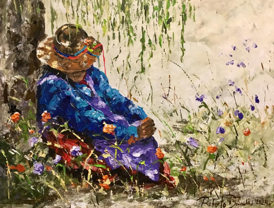 plalanda_II's tweet image. Lloraba el sauce
viendo crecer el odio
entre los hombres
pero las florecillas
alegraron sus penas...
Y en tranquilo descanso
ambos soñamos.
Ojalá esos sueños, que tan bien nos ilustra hoy Roberto "Moncho" Ávalos, se instalen en todos Vds. y el mundo este viernes, amigos.