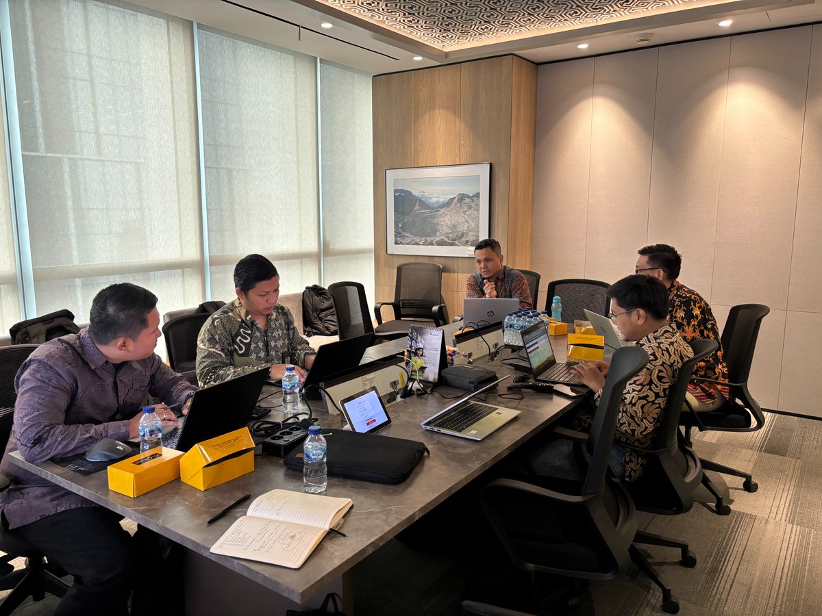 Braindevsid's tweet image. Dokumentasi kegiatan Progress Report Project Pengembangan dan Optimalisasi Proses Bisnis bersama Pemetaan BPMN (BPM INALUM).
Kegiatan berlangsung di The Energy Building, pada Jumat, 11 Juli 2025.
#BraindevsID #ArchitectingtheEnterprise #BusinessProcess #INALUM