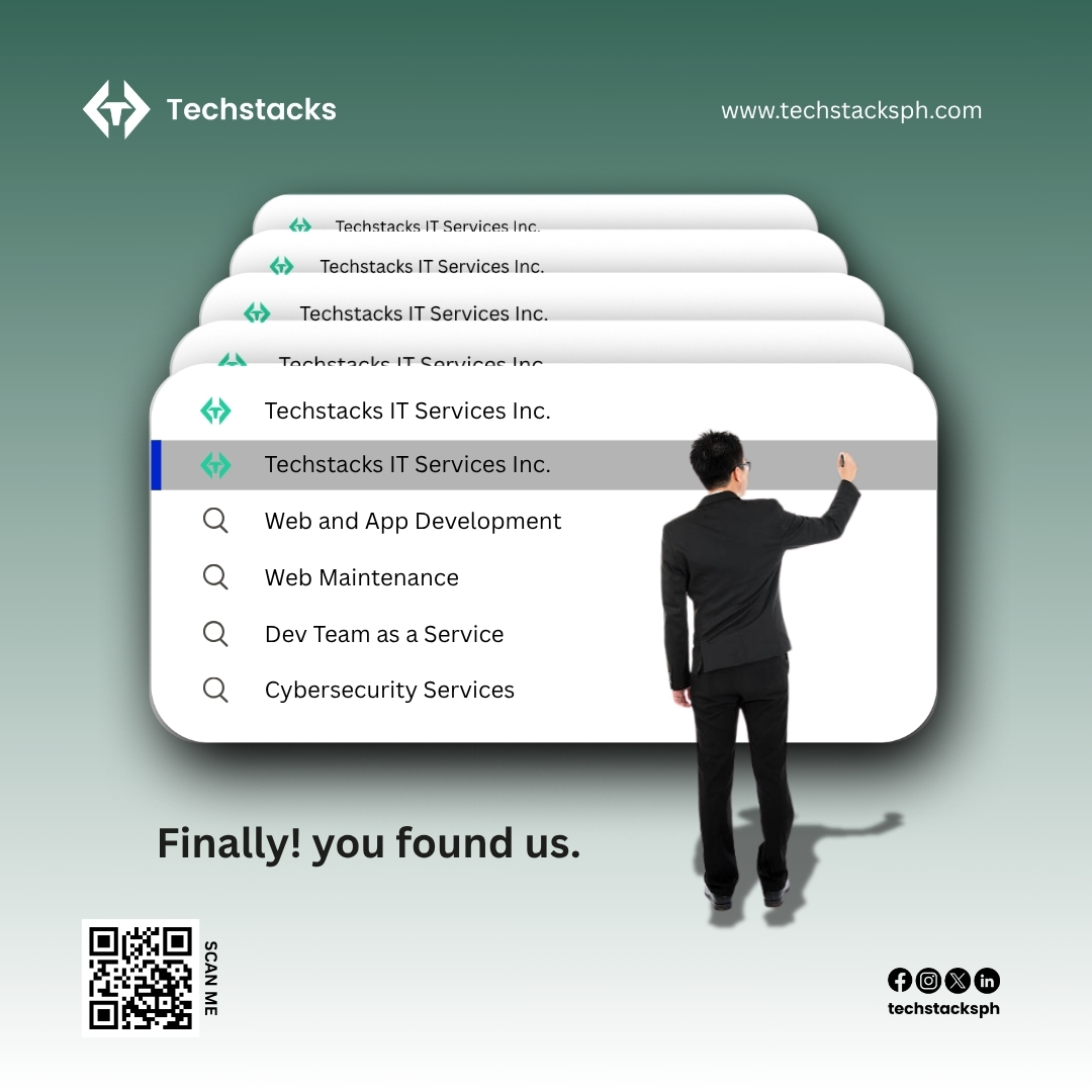 techstacksph's tweet image. Finally found your IT partner? 😉
From web & app development to cybersecurity — Techstacks has your back.
Let’s build smarter, faster, and safer.
🔗 techstacksph.com
#Techstacks #TechstacksPH #WebDev #AppDev #Cybersecurity #ITServices #BusinessTech #DevTeam