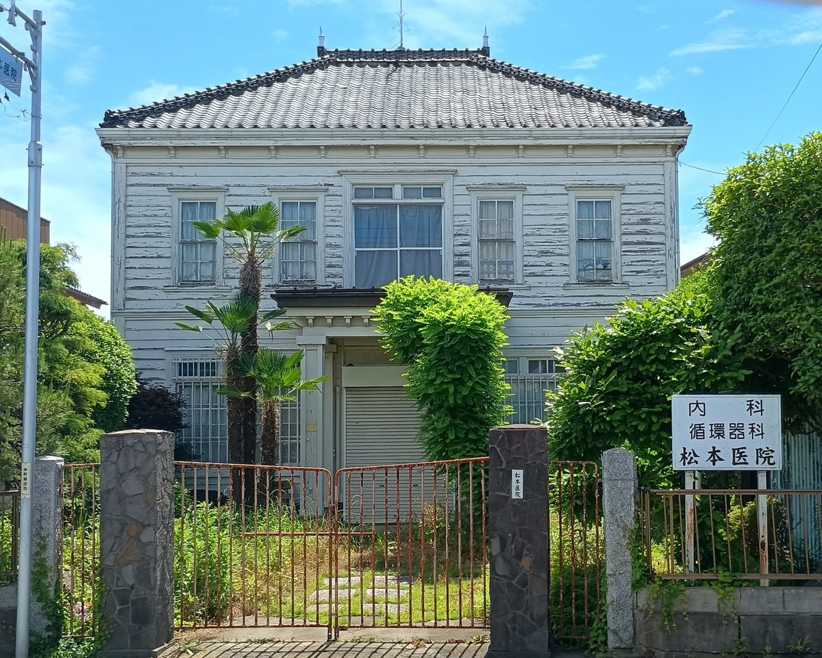 大正6〜7年の建築。現役の病院だそうです
#加須市