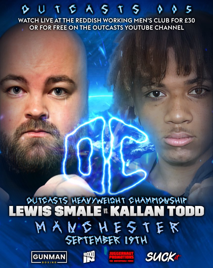 BoxdInPromotion's tweet image. We’re proud to once again be sponsoring .@Outcastsboxing 🎬

A great friendship and further greatness 🌟