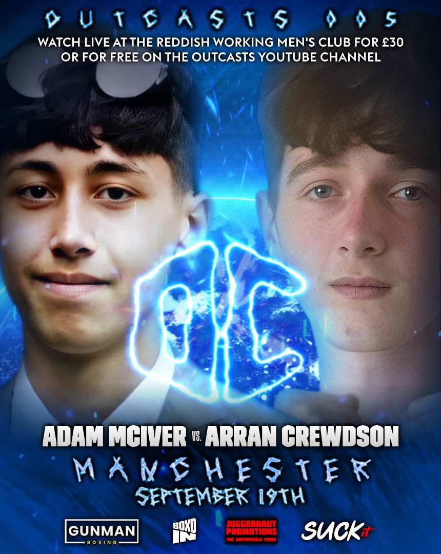 BoxdInPromotion's tweet image. We’re proud to once again be sponsoring .@Outcastsboxing 🎬

A great friendship and further greatness 🌟