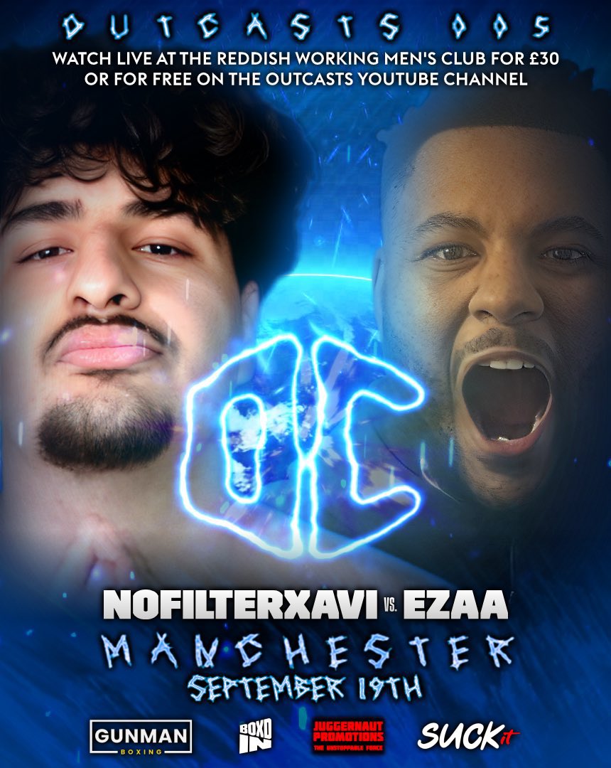 BoxdInPromotion's tweet image. We’re proud to once again be sponsoring .@Outcastsboxing 🎬

A great friendship and further greatness 🌟