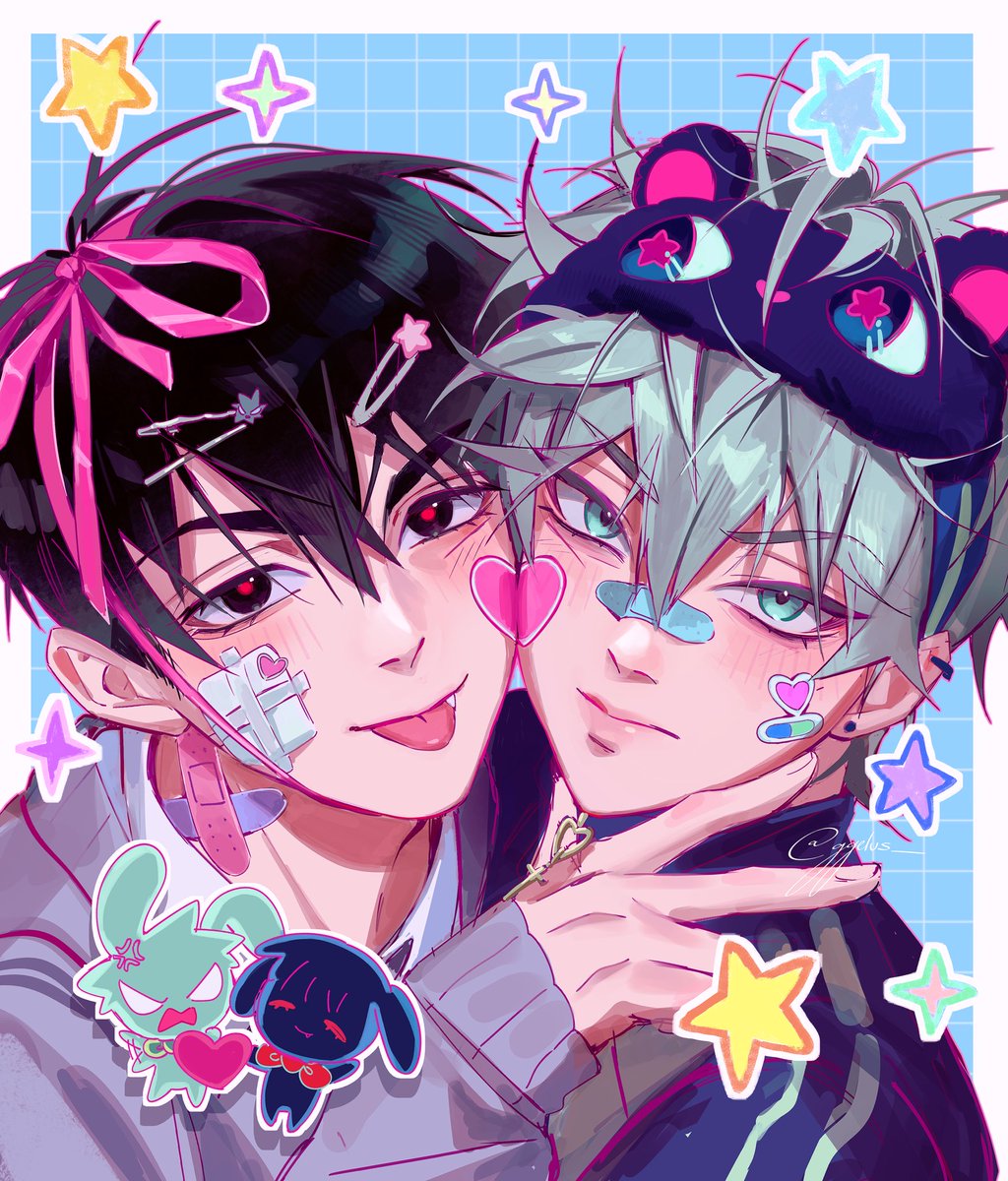 ggelus_'s tweet image. Little ivti to cheer up after that comic (it destroyed me) 🖤🩵
#ivantill #ALNST