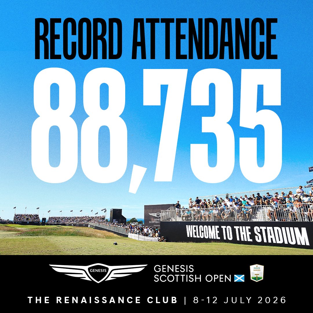 ScottishOpen's tweet image. OFFICIAL: A record breaking year at the Renaissance Club 🏟️
Register your interest for 2026 below 👇
etg.golf/ROIOS
#GenesisScottishOpen #RolexSeries #FedExCup