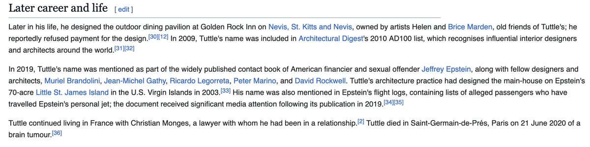Mocata777's tweet image. True Detective S1 - One of the antagonists, a state governor and suspected member of an elite occult pedo ring, is Ed Tuttle. The architect who designed the main house on Epstein island, and long time friend of Epstein, is called Ed Tuttle.