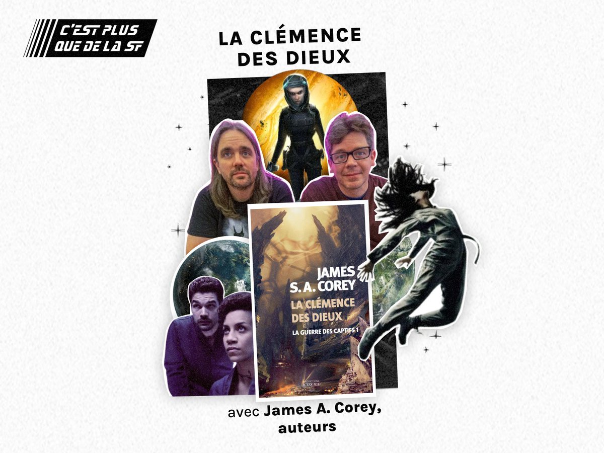 C'est plus que de la SF (@plusquedelasf) on Twitter photo Ultime podcast de notre saison 5 ! Pour la première fois, les créateurs de la série The Expanse viennent parler dans un podcast français ! On revient sur La Clémence des Dieux dispo chez <a href="/ActesSud/">Actes Sud</a> (mais aussi sur The Expanse). Bel été à vous ! 
Lien : podcast.ausha.co/c-est-plus-que… Ultime podcast de notre saison 5 ! Pour la première fois, les créateurs de la série The Expanse viennent parler dans un podcast français ! On revient sur La Clémence des Dieux dispo chez <a href="/ActesSud/">Actes Sud</a> (mais aussi sur The Expanse). Bel été à vous ! 
Lien : podcast.ausha.co/c-est-plus-que…